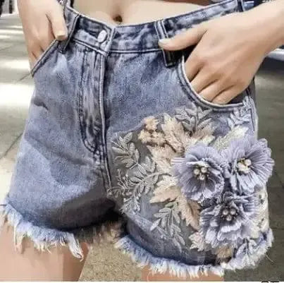 women Jeans Shorts-9