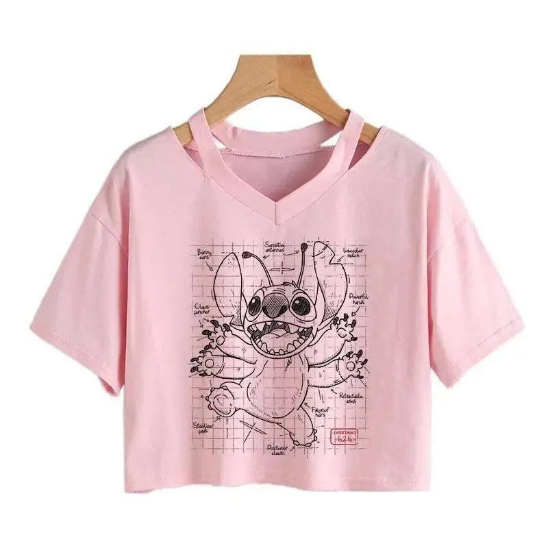 Manga Stitch Streetwear Tee-59219-1