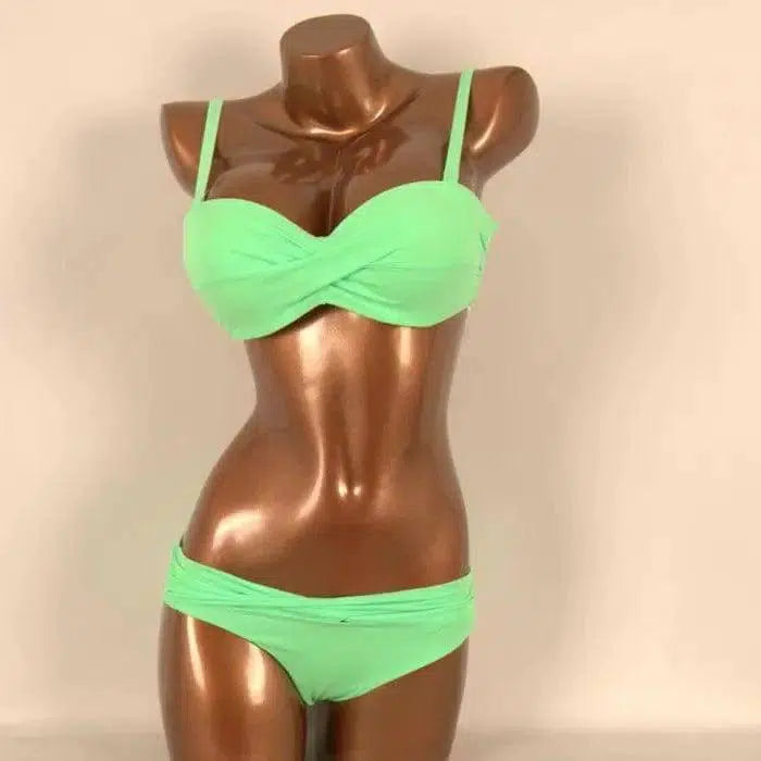 new bikini woman fashion, European and American style-Green-2
