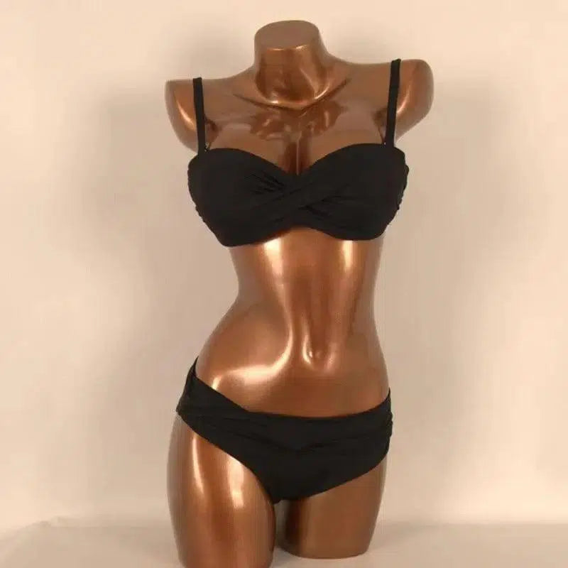 new bikini woman fashion, European and American style-Black-4