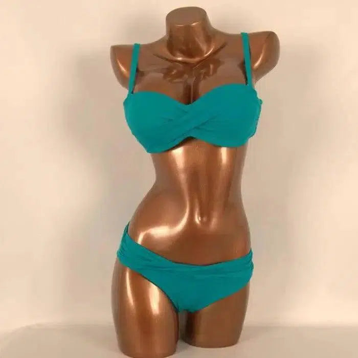 new bikini woman fashion, European and American style-Blue-6