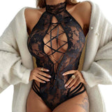 New Lingerie Lace Hollow Straps Cat-1