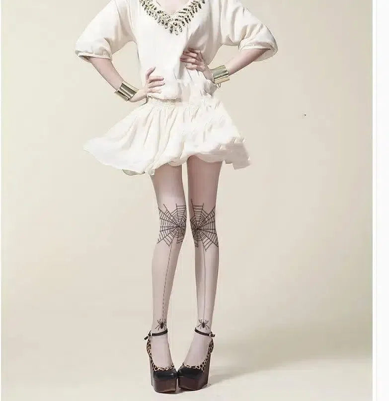 Personality spider stockings-2