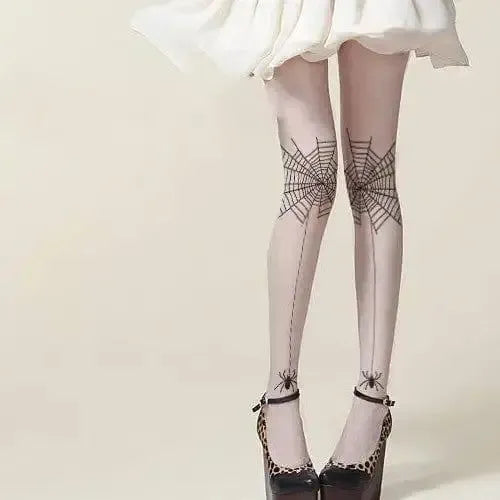 Personality spider stockings-3