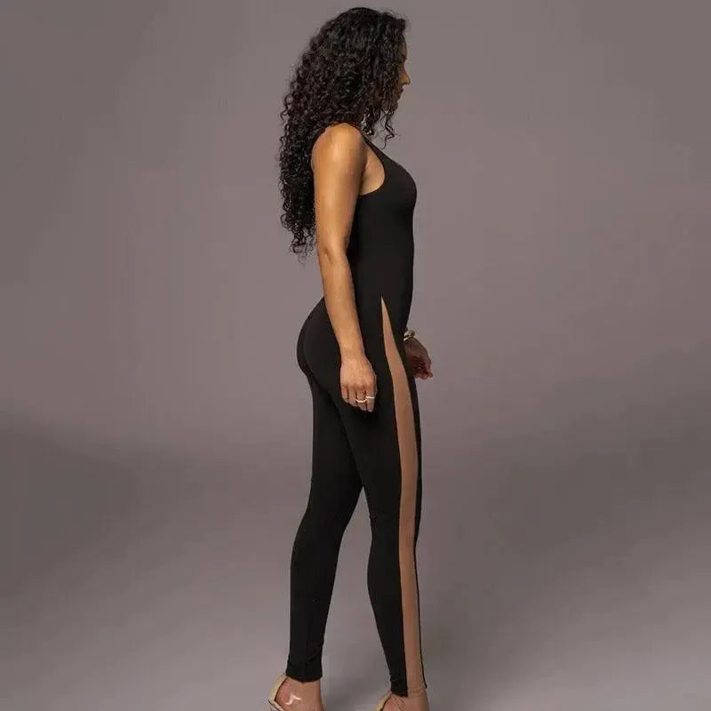 Personalized Soft Belly Tightening Panel Backless Pants-3