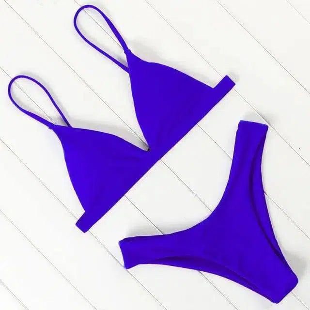 Bikini Swimsuit Swimwear Women Biquini Push Up Red-3style-17