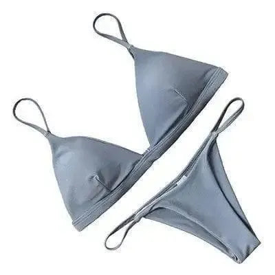 Bikini Swimsuit Swimwear Women Biquini Push Up Red-14style-2