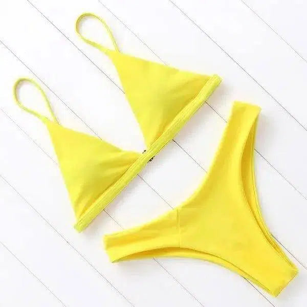 Bikini Swimsuit Swimwear Women Biquini Push Up Red-20style-20