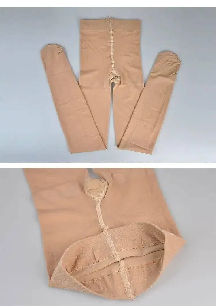 Thin Pantyhose Outer Wear Silk Stockings Bare Leg Socks-6