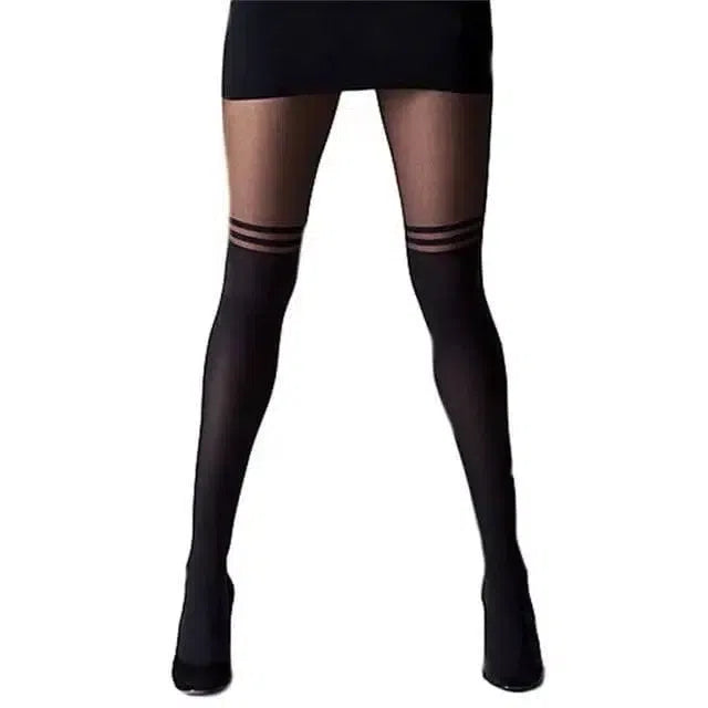 Suspenders Tights Cat Pantyhose Stockings-2