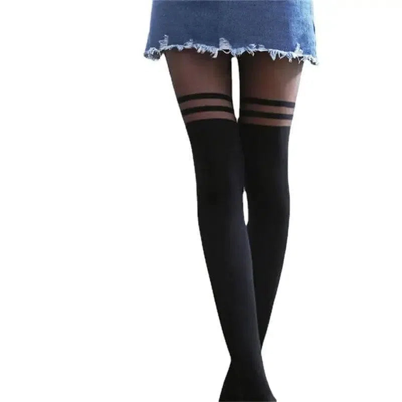 Suspenders Tights Cat Pantyhose Stockings-3