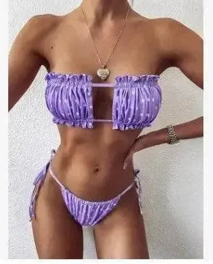 Trend Fashion Hollow Bikini Skinny Swimsuit-6