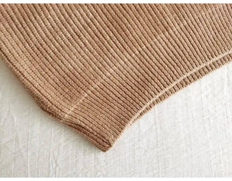 Winter Sweater Women Warm Oversized Pullovers Oversized-4
