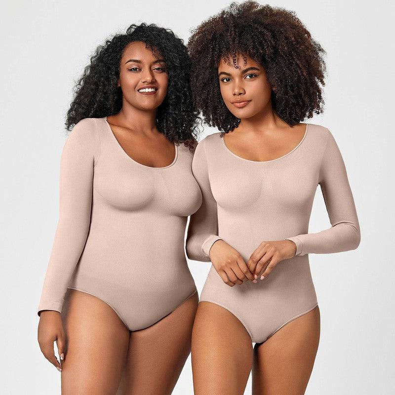 Corset Long Sleeve Bodysuit for Women-2