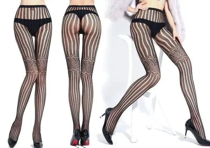 Women Tights Stockings Plus Size Fishnet-3