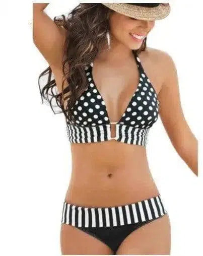 Xin Mengling Recommends Cute Polka Dot Split Foreign-3