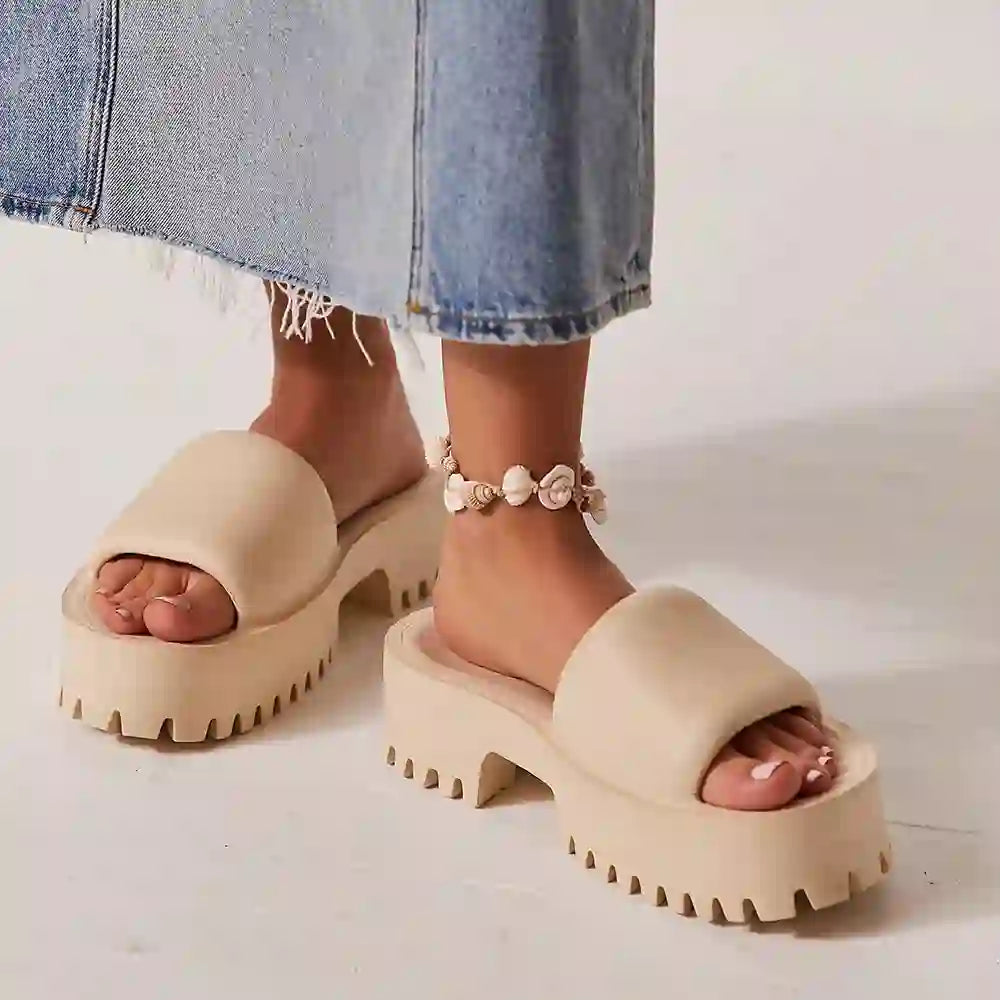 Women's EVA Platform High Heel Slippers