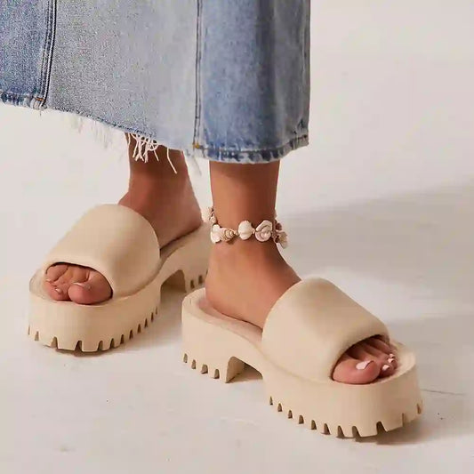 Women's EVA Platform High Heel Slippers